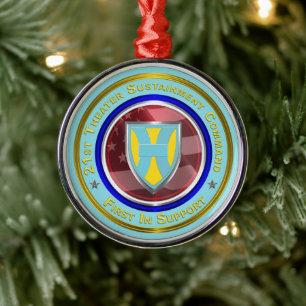 21. TSC Sake Weihnachten Ornament Aus Metall