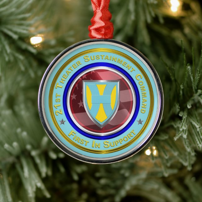 21. TSC Sake Weihnachten Ornament Aus Metall (Baum)