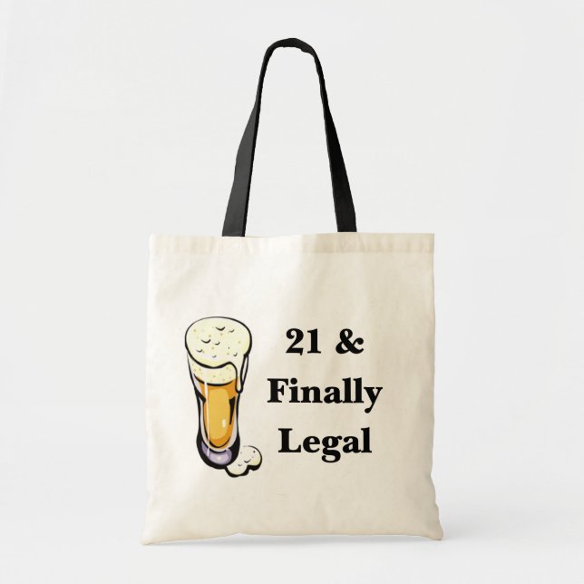 21 u. schließlich legales tragetasche (Vorne)