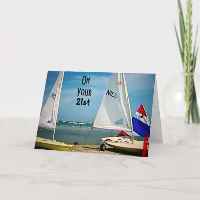 21. VOLLSTÄNDIGES SAIL VORGESEHEN KARTE (Vorderseite)
