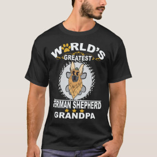 21 Weltgrößter Deutscher Schäferhund Opa Deutscher T-Shirt