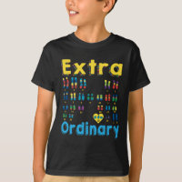 21 Xx Extra Chromosome Mädchen Welt Down-Syndrom-T