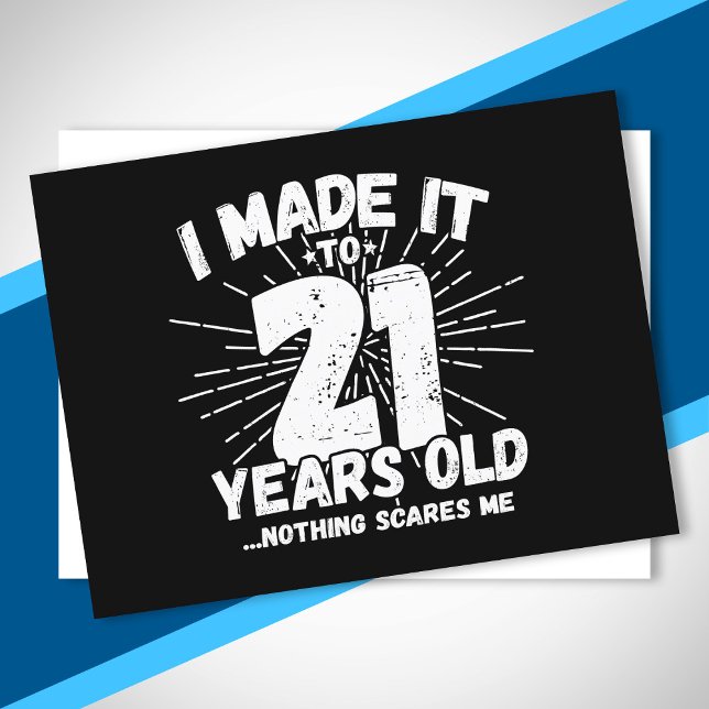 21 Year Old Birthday - Birthday Meme - Funny 21 Postkarte (Von Creator hochgeladen)