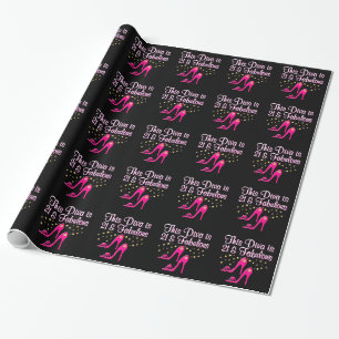 21 YR ALTER SHOE QUEEN GESCHENKPAPIER