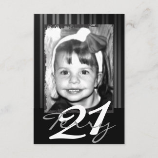 21e anniversaire Invitations