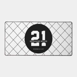 21e anniversaire personnalisé Moderne et élégant