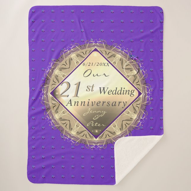 21e couverture Sherpa en laiton et olite (Devant)