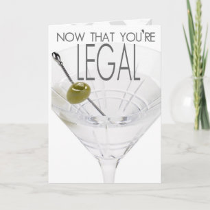 21ème Identification de faux. Carte d'anniversaire