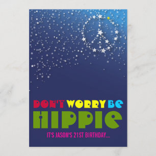 21ème L'anniversaire refroidissent des invitations