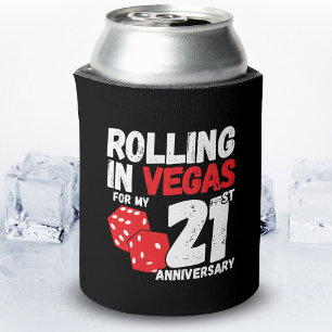 21st Anniversary 21 Years Las Vegas Trip Dosenkühler