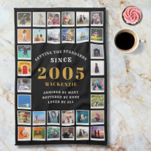 21st Birthday 2005 Family Memories Photo Collage 