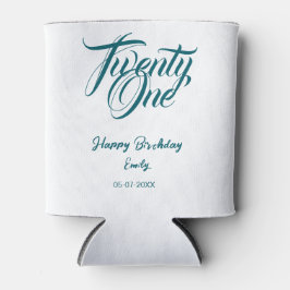 21st birthday add name date year blue template thi dosenkühler