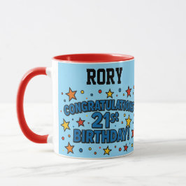 21st Birthday Mug