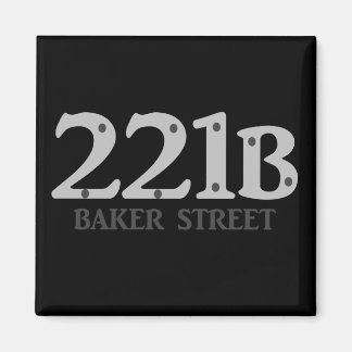 221B Baker Street Magnet
