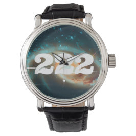222 Alignment Angel Numbers Galaxy Armbanduhr