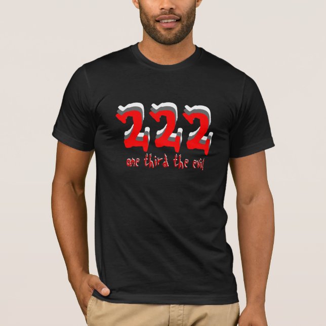 222 (dunkle Shirts) T-Shirt (Vorderseite)