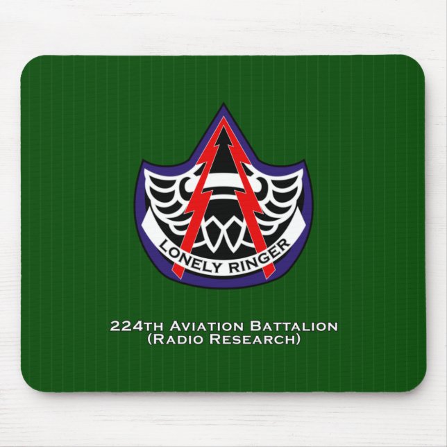224th Luftfahrt-Bataillon (Radioforschung) Mousepad (Vorne)