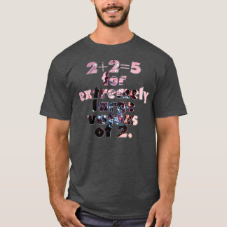 225 für extrem hohe Werte von T-Shirt