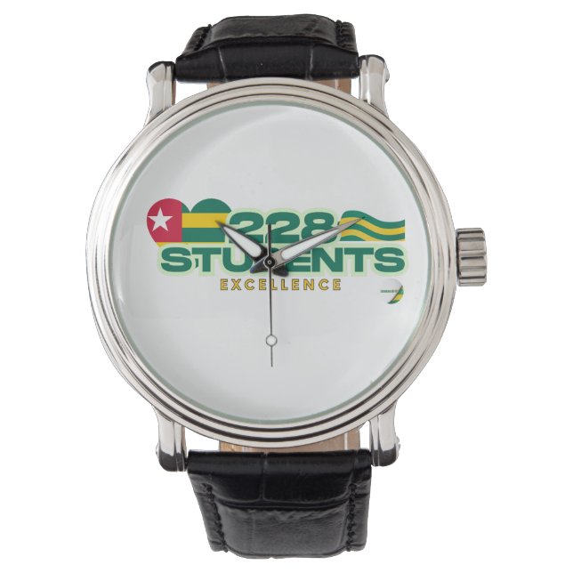 228 Studierende - Exzellenz beobachten Armbanduhr (Vorderseite)