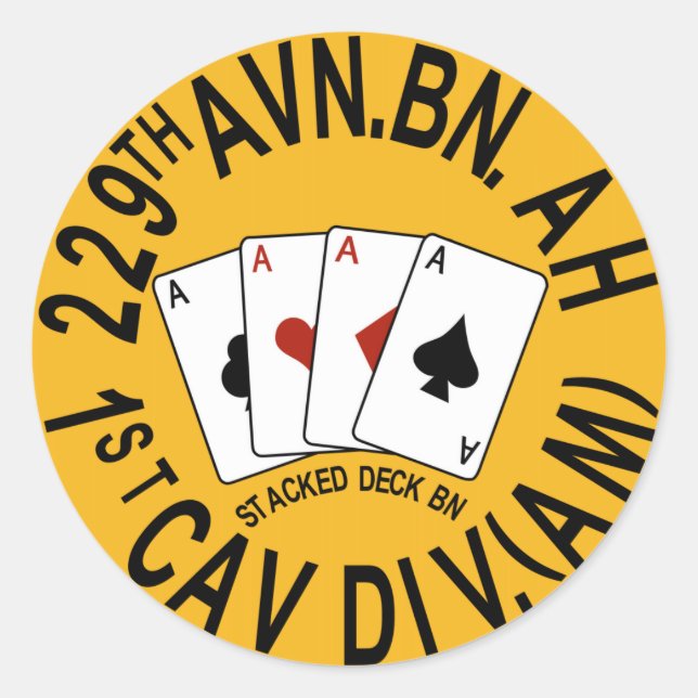 229. Luftfahrt 1. Bataillon Runder Aufkleber (Vorderseite)