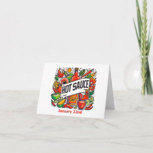 22.01. - Hot Sauce Day Karte
