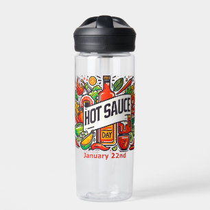 22.01. - Hot Sauce Day Trinkflasche