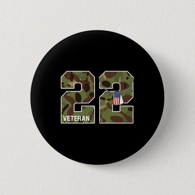 22 a day ptsd zitieren Depression Prävention US-Ar Button (Vorderseite)