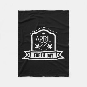22. April Erwärmung Umweltschutz C Fleecedecke