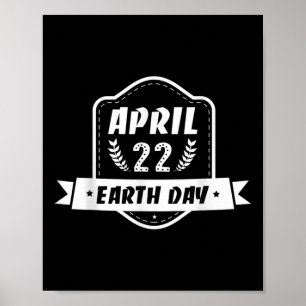 22. April Klimaschutz G Poster