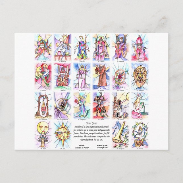 22 cartes (6x4) (Devant)