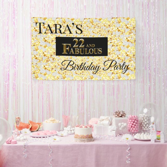 22. Geburtstag Banner (Party)