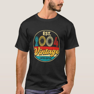 22 Jahre alt Vintag 2004 Limited Edition 22. T-Shirt