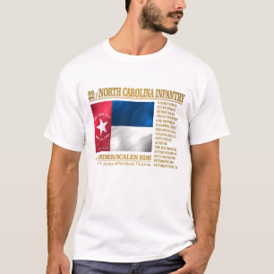 22. North Carolina-Infanterie (BA2) T-Shirt