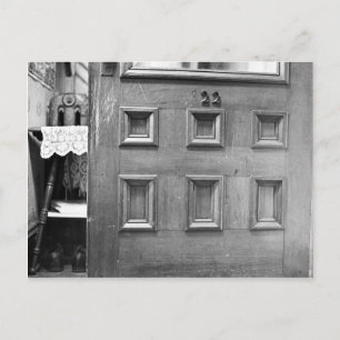 :22 Tür Postkarte