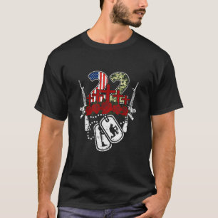 22 Veteranen Psychische Gesundheit PTSD Suizidprä T-Shirt