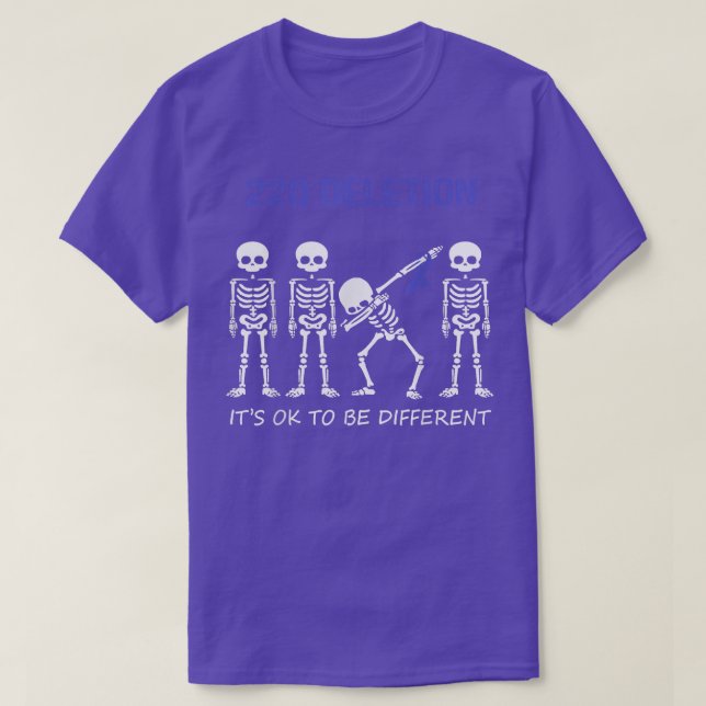 22Q Entleerung Dabbing Skelett Shirt Es ist gut, s (Design vorne)