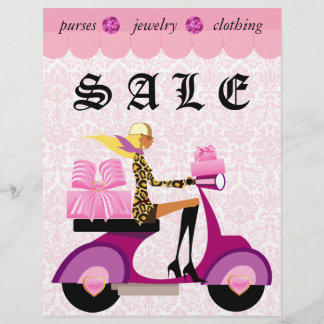 232 Modemanzeigerin Flyer Pink Damas Leopard