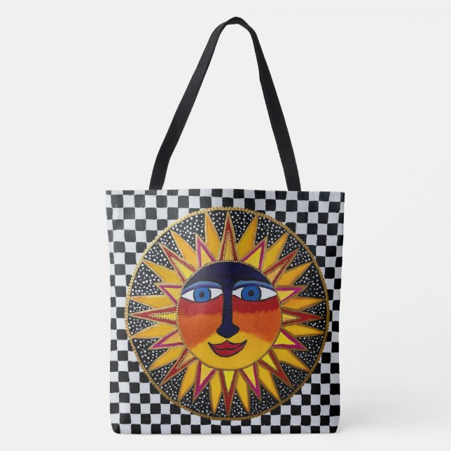 235 - Soleil - Sac fourre-tout (Devant)