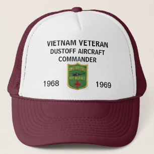 237th DUSTOFF FLUGZEUG-KOMMANDANT MESH HAT Truckerkappe