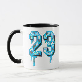 23 bruh Camo Gamma Blue Matching , gamma blue, bas Tasse
