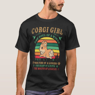 23 Corgi Die Seele einer Hexe Corgi T-Shirt