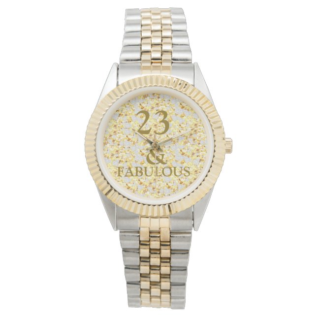 23. Geburtstag  Armbanduhr (Vorderseite)
