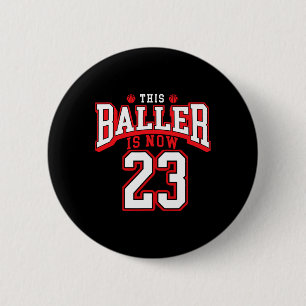 23. Geburtstag Bysketbyll Lover 23 Jahre alter Tag Button