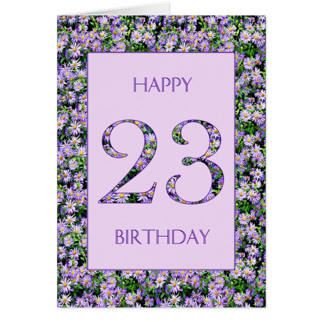 23. Geburtstag Lila Tageszeitung (Vorne)