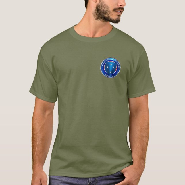 23. Infanterie Division "America!" T-Shirt (Vorderseite)