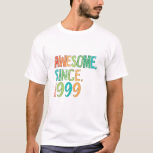 23 Jahre Altes Girl Herz Blumendekor Phantastisch T-Shirt