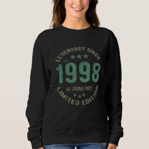 23-jähriger Tag 1998 Legende seit 23. Geburtstag Sweatshirt