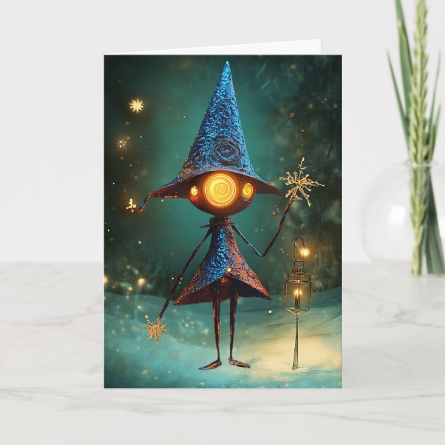 *~* 23 kosmische Augen, die mit Liebe AP97 Dankeskarte (Vorderseite)