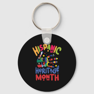 23.National Hispanic Erbe Monat alle Länder. Schlüsselanhänger