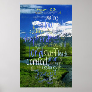 23. Psalm Valley View Poster